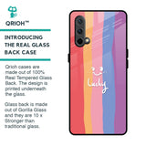 Lucky Abstract Glass Case for OnePlus Nord CE