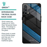 Multicolor Wooden Effect Glass Case for OnePlus Nord CE