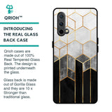Tricolor Pattern Glass Case for OnePlus Nord CE