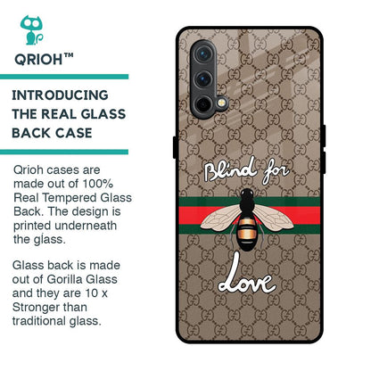 Blind For Love Glass Case for OnePlus Nord CE