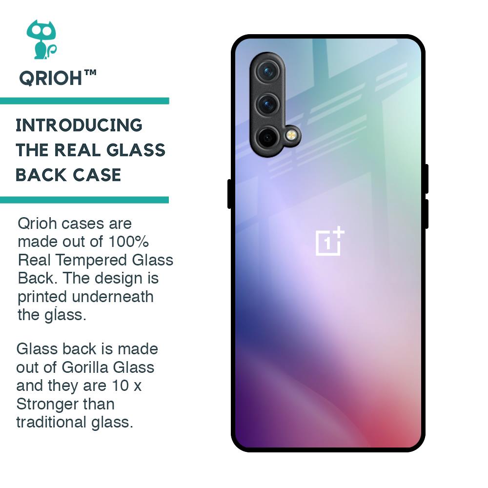 Abstract Holographic Glass Case for OnePlus Nord CE