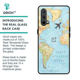 Fly Around The World Glass Case for OnePlus Nord CE