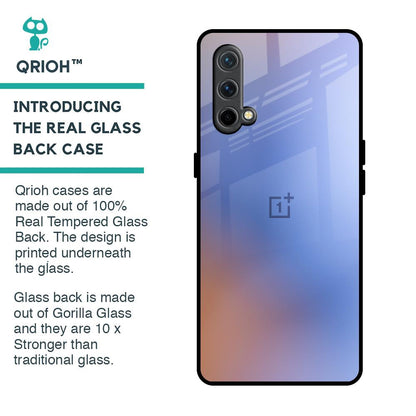 Blue Aura Glass Case for OnePlus Nord CE