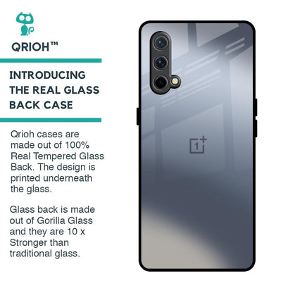 Space Grey Gradient Glass Case for OnePlus Nord CE