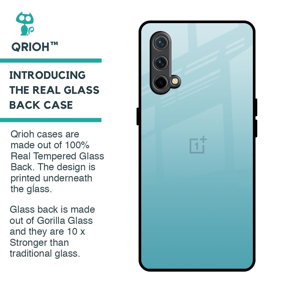 Arctic Blue Glass Case For OnePlus Nord CE