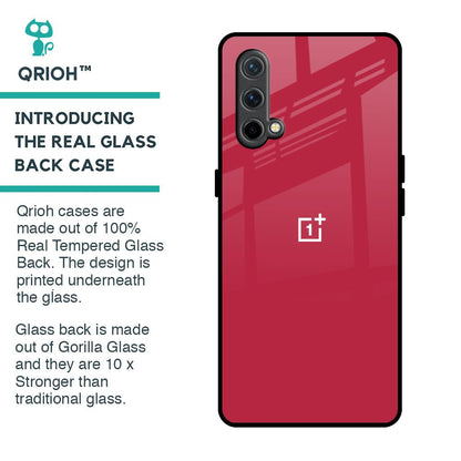 Solo Maroon Glass case for OnePlus Nord CE