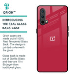 Solo Maroon Glass case for OnePlus Nord CE