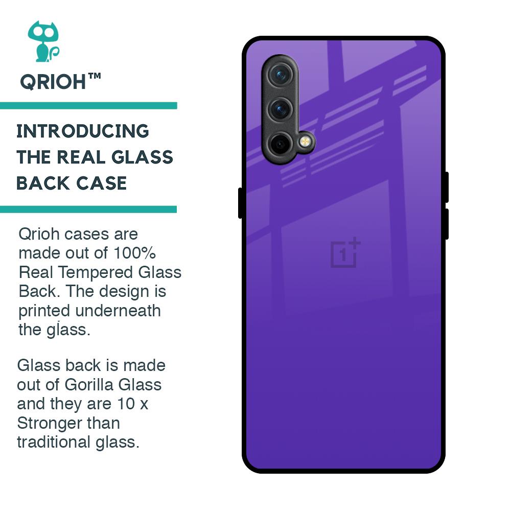 Amethyst Purple Glass Case for OnePlus Nord CE