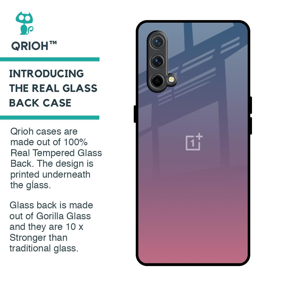 Pastel Gradient Glass Case for OnePlus Nord CE