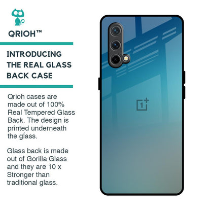 Sea Theme Gradient Glass Case for OnePlus Nord CE