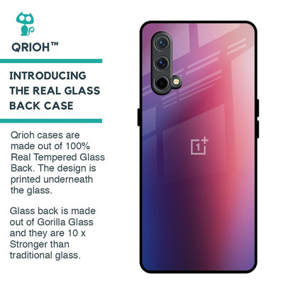 Multi Shaded Gradient Glass Case for OnePlus Nord CE