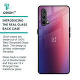 Multi Shaded Gradient Glass Case for OnePlus Nord CE