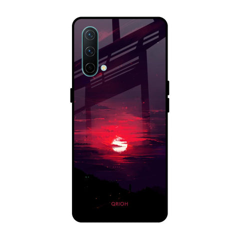 Morning Red Sky OnePlus Nord CE Glass Cases & Covers Online