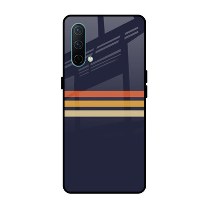 Tricolor Stripes OnePlus Nord CE Glass Cases & Covers Online