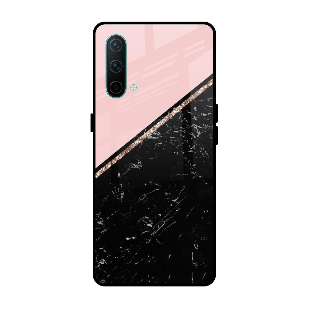 Marble Texture Pink OnePlus Nord CE Glass Cases & Covers Online