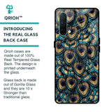 Peacock Feathers Glass case for OnePlus Nord CE