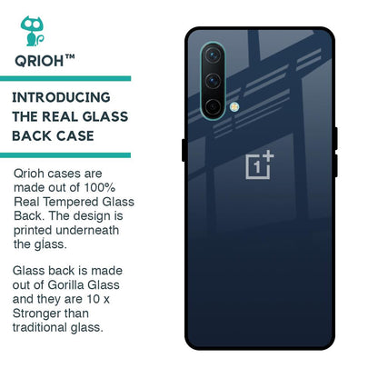 Overshadow Blue Glass Case For OnePlus Nord CE