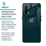 Hunter Green Glass Case For OnePlus Nord CE