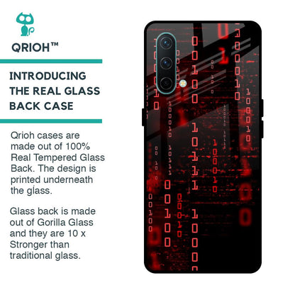 Let's Decode Glass Case For OnePlus Nord CE