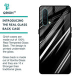 Black & Grey Gradient Glass Case For OnePlus Nord CE