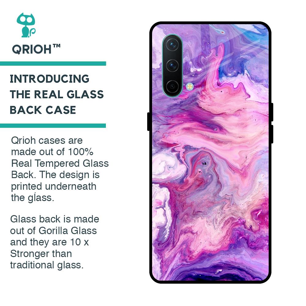 Cosmic Galaxy Glass Case for OnePlus Nord CE