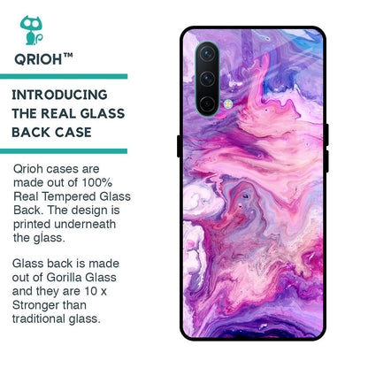Cosmic Galaxy Glass Case for OnePlus Nord CE