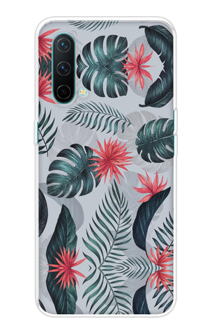 Retro Floral Leaf OnePlus Nord CE Back Cover