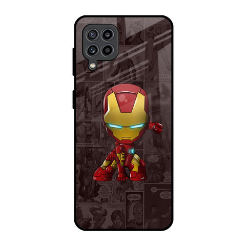 Angry Baby Super Hero Samsung Galaxy M32 Glass Back Cover Online