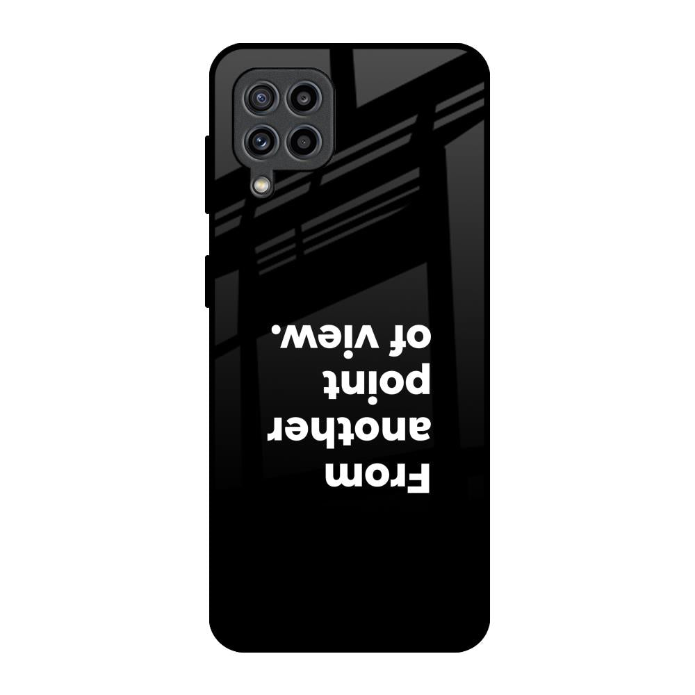 Motivation Samsung Galaxy M32 Glass Back Cover Online