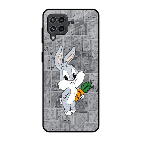 Cute Baby Bunny Samsung Galaxy M32 Glass Back Cover Online