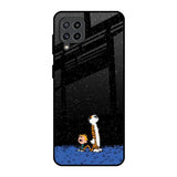 Night Sky Star Samsung Galaxy M32 Glass Back Cover Online