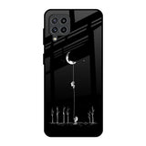 Catch the Moon Samsung Galaxy M32 Glass Back Cover Online