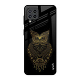 Golden Owl Samsung Galaxy M32 Glass Back Cover Online