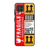 Handle With Care Samsung Galaxy M32 Glass Back Cover Online