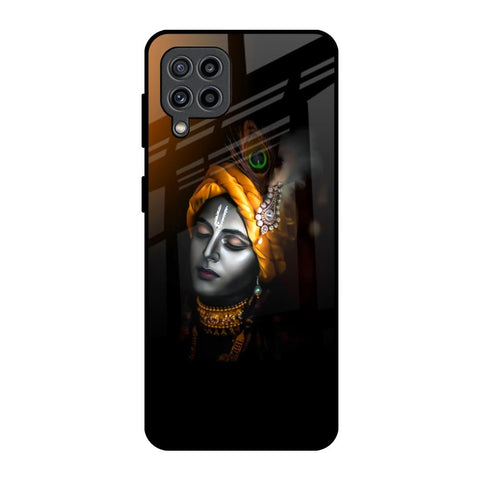 Ombre Krishna Samsung Galaxy M32 Glass Back Cover Online