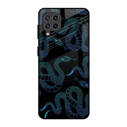 Serpentine Samsung Galaxy M32 Glass Back Cover Online