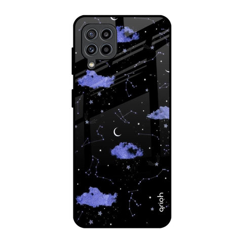 Constellations Samsung Galaxy M32 Glass Back Cover Online
