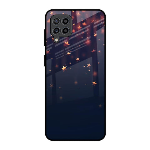 Falling Stars Samsung Galaxy M32 Glass Back Cover Online
