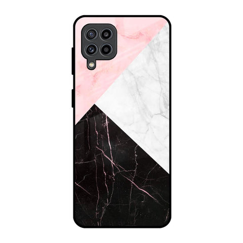 Marble Collage Art Samsung Galaxy M32 Glass Back Cover Online