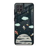 Astronaut Dream Samsung Galaxy M32 Glass Back Cover Online