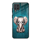 Adorable Baby Elephant Samsung Galaxy M32 Glass Back Cover Online