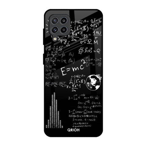 Funny Math Samsung Galaxy M32 Glass Back Cover Online