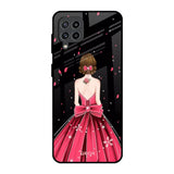 Fashion Princess Samsung Galaxy M32 Glass Back Cover Online