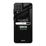 Error Samsung Galaxy M32 Glass Back Cover Online