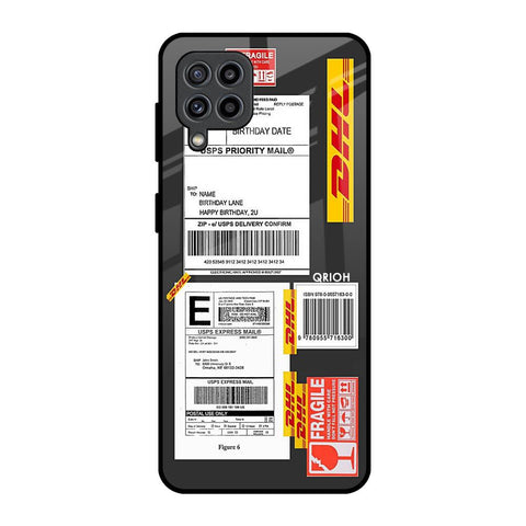 Cool Barcode Label Samsung Galaxy M32 Glass Back Cover Online