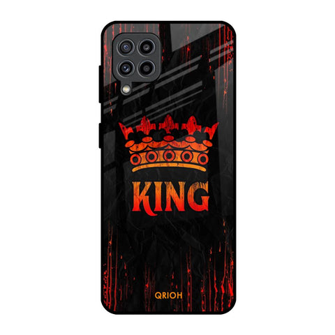 Royal King Samsung Galaxy M32 Glass Back Cover Online