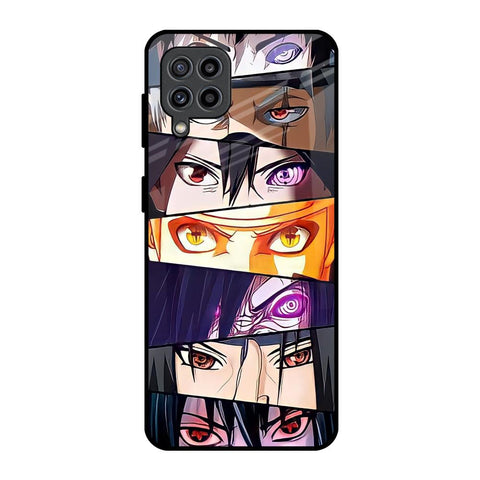 Anime Eyes Samsung Galaxy M32 Glass Back Cover Online