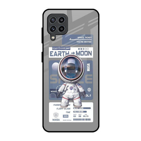Space Flight Pass Samsung Galaxy M32 Glass Back Cover Online