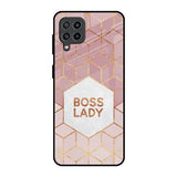 Boss Lady Samsung Galaxy M32 Glass Back Cover Online