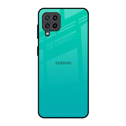 Cuba Blue Samsung Galaxy M32 Glass Back Cover Online